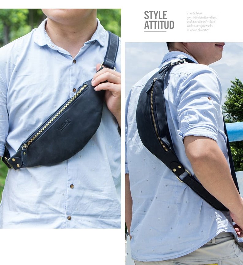 ORIGINAL CONTACTS WAIST BAG BLUE - Görsel 2