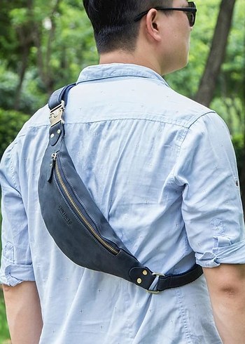 ORIGINAL CONTACTS WAIST BAG BLUE - Görsel 6