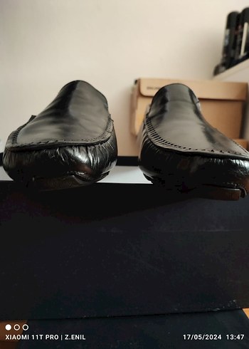 TAMER TANCA ERKEK DERİ LOAFER driving shoes AYAKKABI 44 - Görsel 4