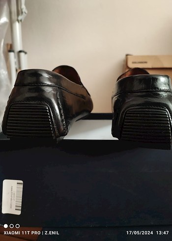 TAMER TANCA ERKEK DERİ LOAFER driving shoes AYAKKABI 44 - Görsel 3