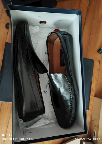 TAMER TANCA ERKEK DERİ LOAFER driving shoes AYAKKABI 44 - Görsel 2