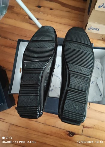 TAMER TANCA ERKEK DERİ LOAFER driving shoes AYAKKABI 44 - Görsel 5