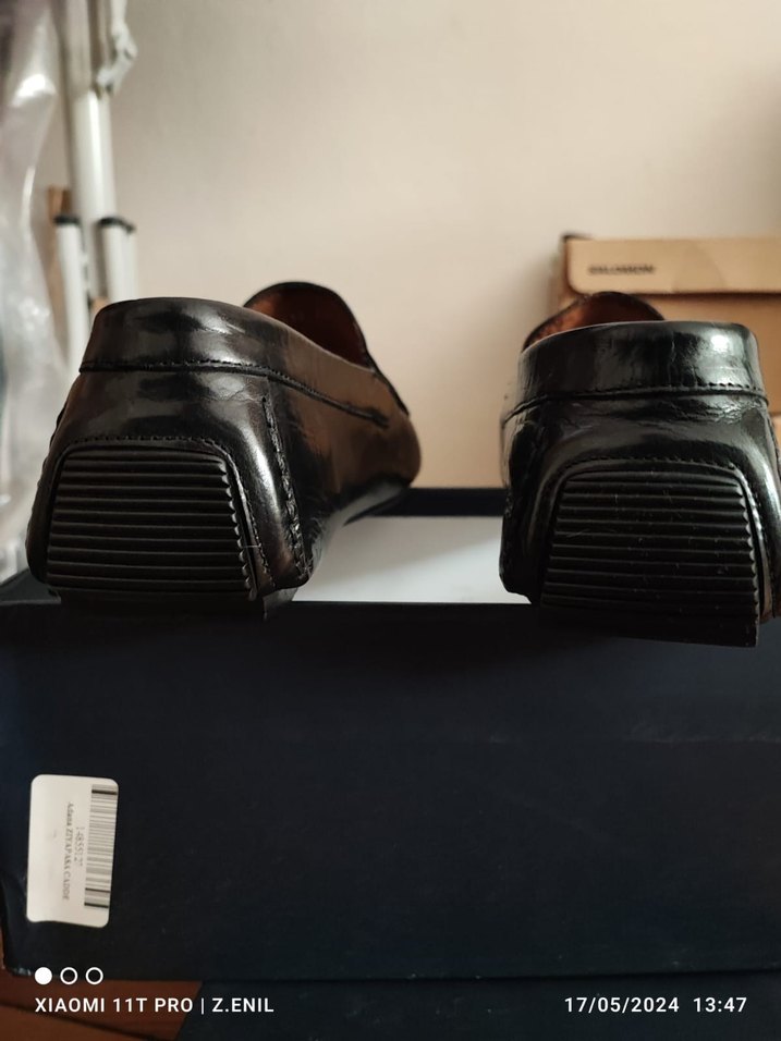 TAMER TANCA ERKEK DERİ LOAFER driving shoes AYAKKABI 44 - Görsel 3