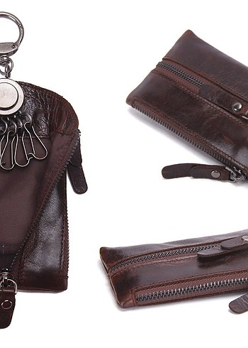 ORIGINAL Premium Leather Keychain car key - Görsel 5