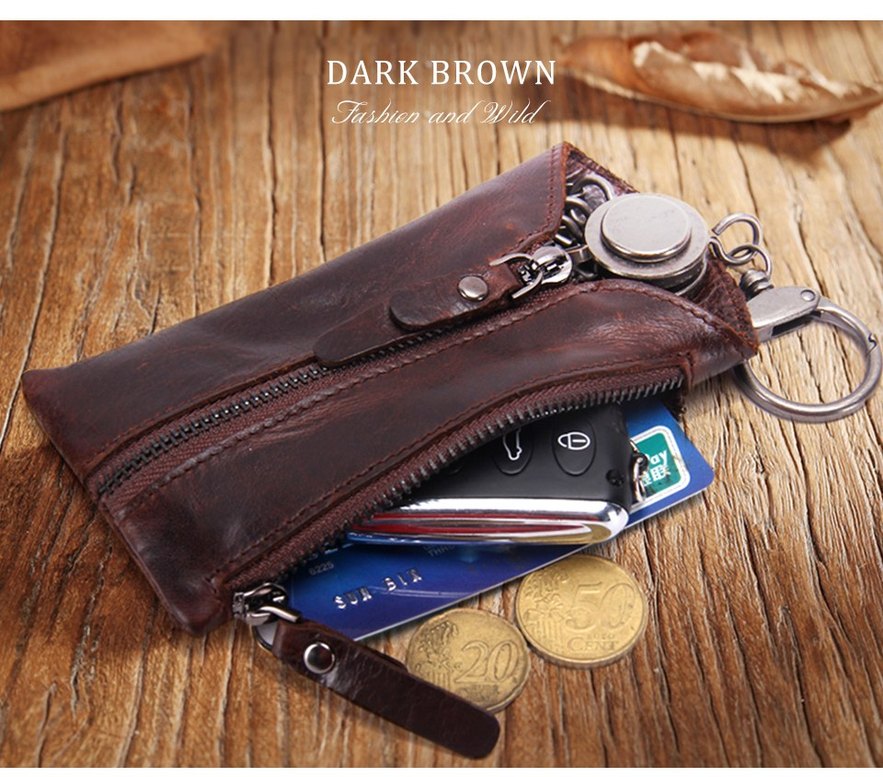 ORIGINAL Premium Leather Keychain car key - Görsel 3