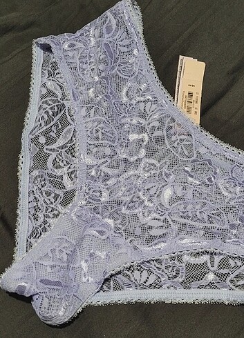 m Beden mavi Renk Victoria's Secret Dantelli Külot-Medium