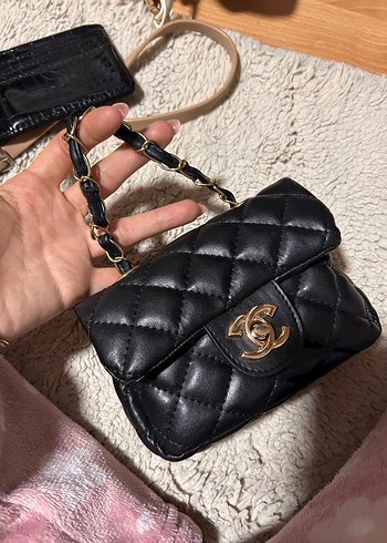 Gucci Siyah Deri Kapitone Kadın Çanta - Görsel 2