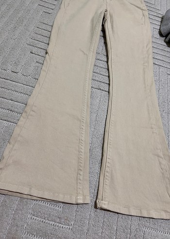 Trendyolmilla Bej Kadın Kot Pantolon - Görsel 2