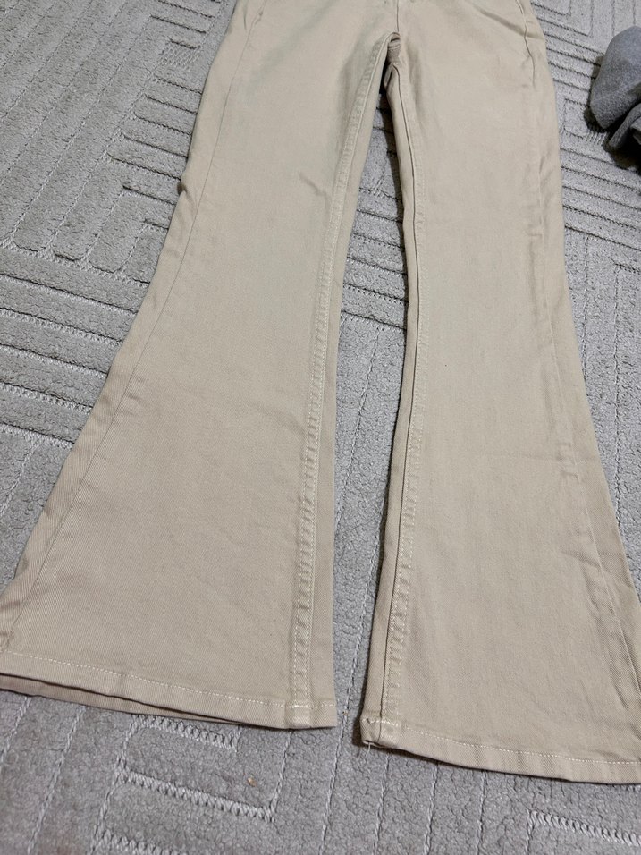 Trendyolmilla Bej Kadın Kot Pantolon - Görsel 2