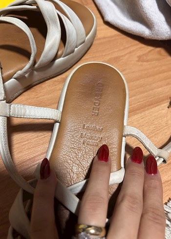 Orijinal Deri Greyder Sandalet - Görsel 2