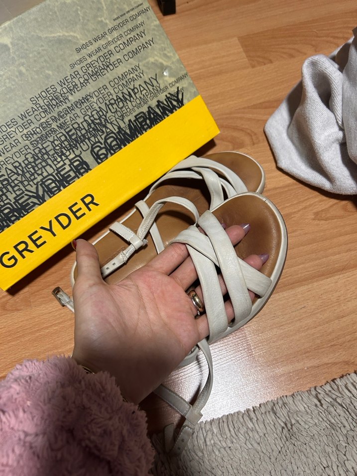 Orijinal Deri Greyder Sandalet - Görsel 3