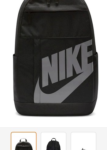 Nike Siyah Okul Sırt Çantası