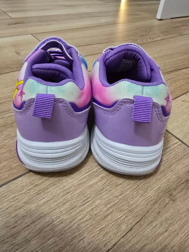Kız Çocuk Mor Pokémon Baskılı Spor Ayakkabı - Görsel 5