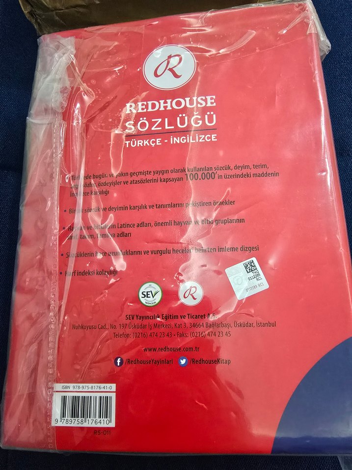 Redhouse Türkçe-İngilizce Sözlük - Görsel 2
