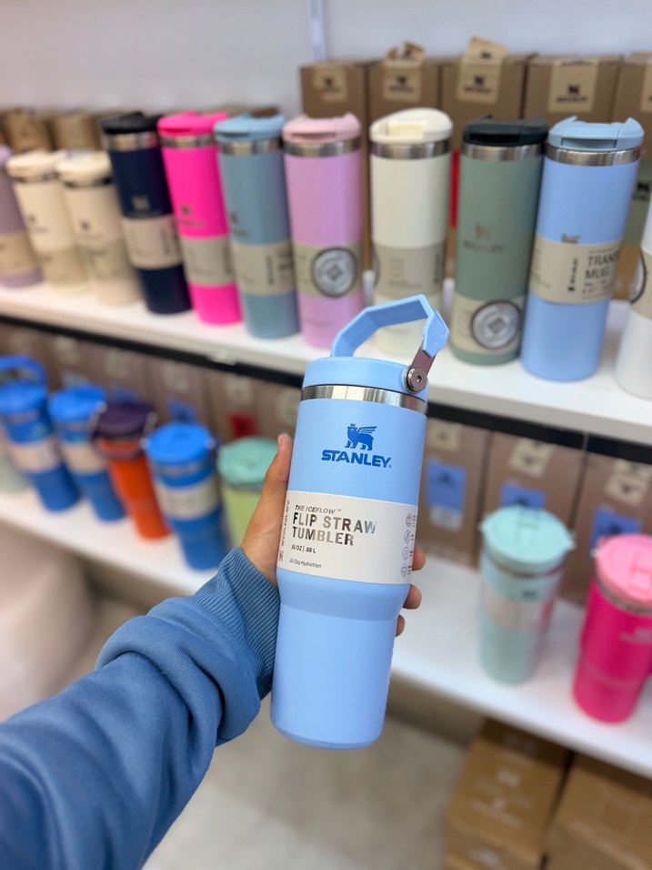 Renkli Stanley Çocuk Termos Matara - Görsel 4