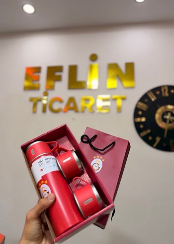 Sarı Çocuk Termos Seti - Görsel 2