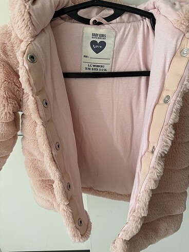 18-24 ay lcw peluş mont