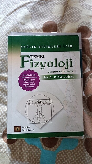 Az kullanılmış fizyoloji kitabı
