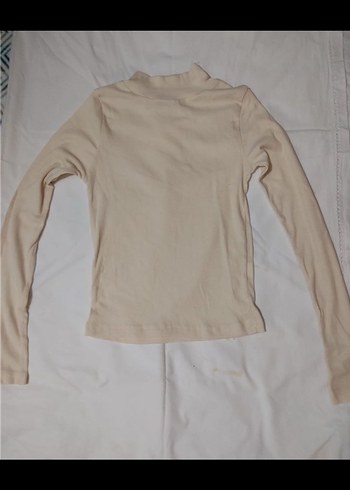 Bej Uzun Kollu Bluz - Görsel 2