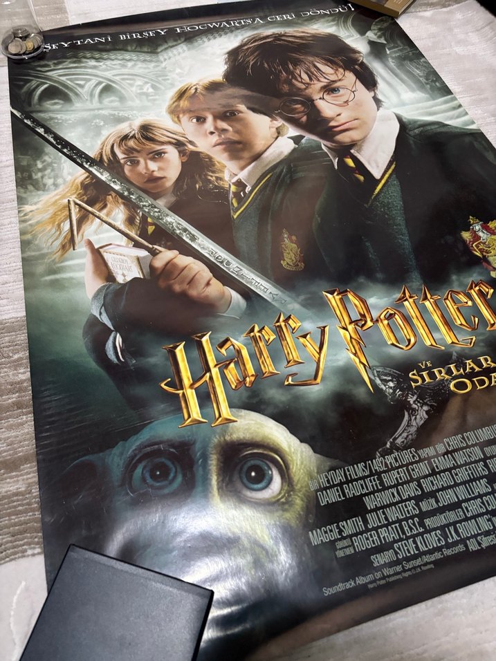 Harry Potter sırlar odası film afişi - Görsel 3