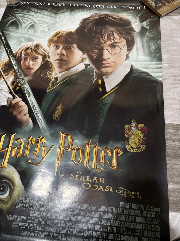 Harry Potter sırlar odası film afişi - Görsel 2