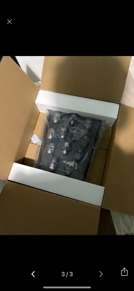 Harry Potter Noble collection ölüm yiyen maskesi - Görsel 3