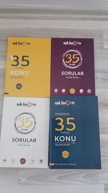 AÇIK LİSE TV KİTAPLARI