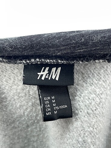m Beden siyah Renk H&M Sweatshirt %70 İndirimli.