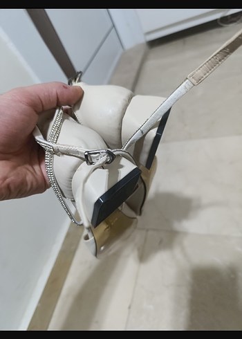 Krem Stiletto Topuklu Kadın Abiye Ayakkabı - Görsel 2