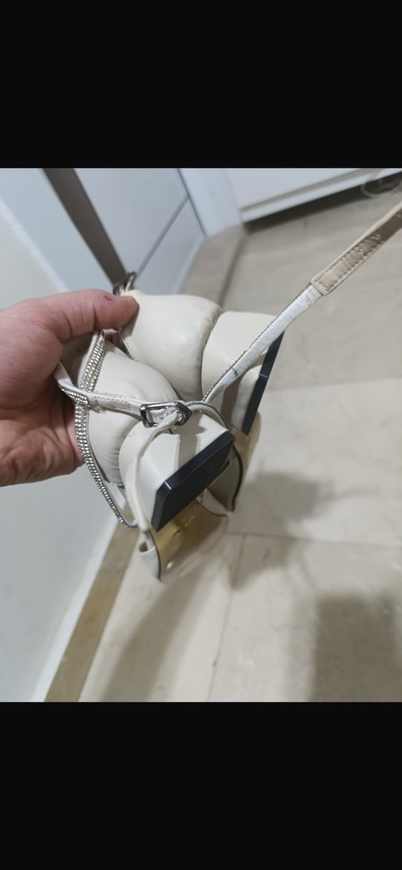 Krem Stiletto Topuklu Kadın Abiye Ayakkabı - Görsel 2