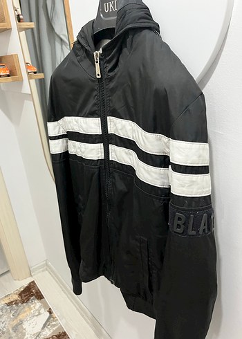 Siyah erkek Kemerli Ceket - Görsel 2