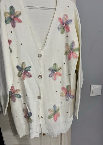 Çiçek baskılı ceket - Görsel 2