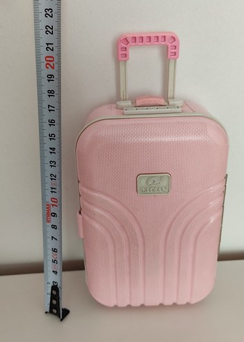 Pembe Valiz Aynalı Müzik Kutusu - Görsel 6