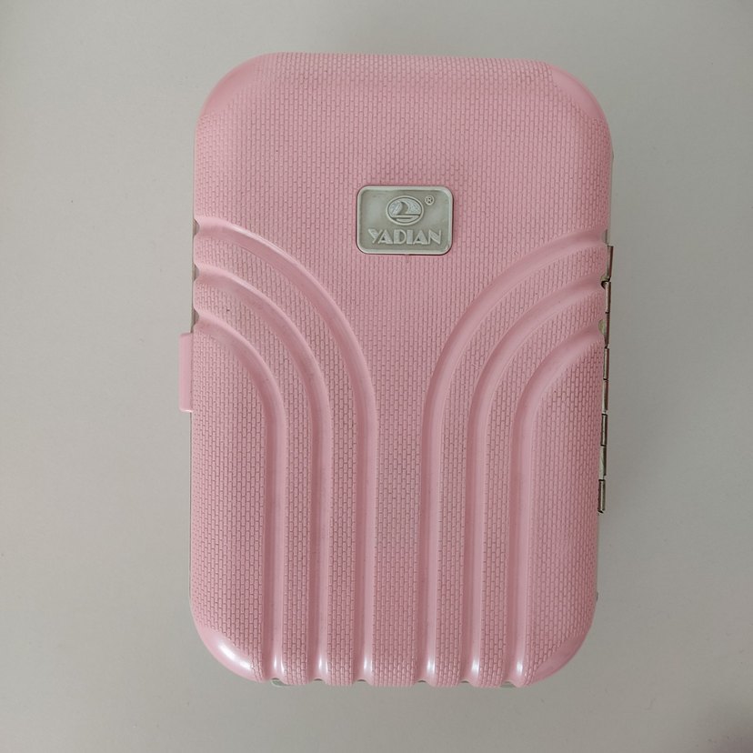 Pembe Valiz Aynalı Müzik Kutusu - Görsel 4