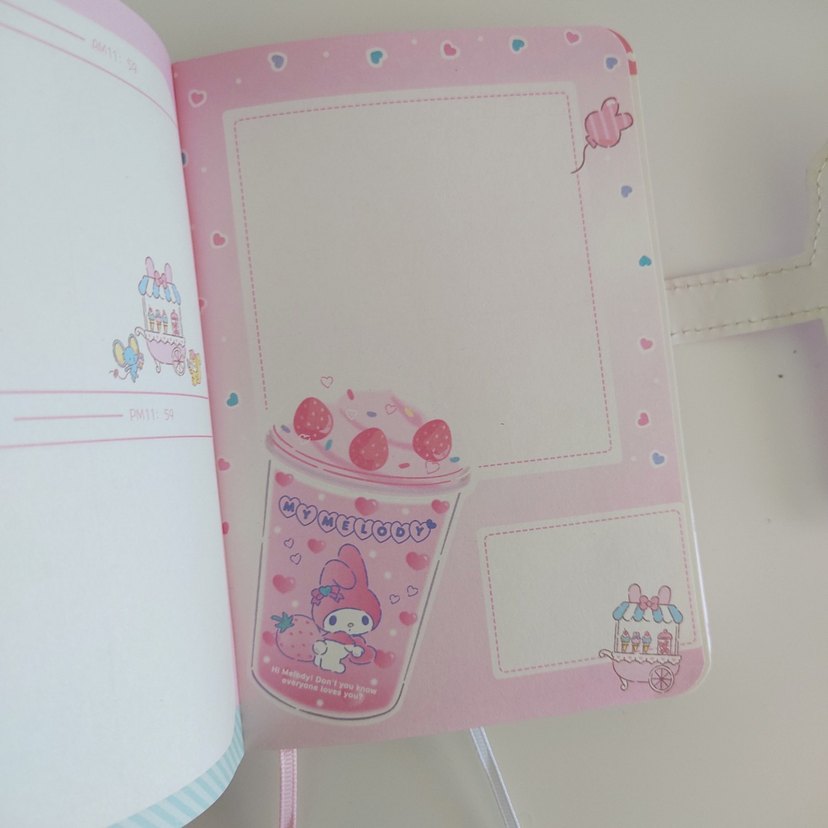 My Melody Temalı Pembe Defter - Görsel 3