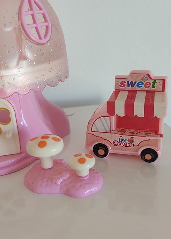 Pembe Pastel Oyuncak Ev Seti - Görsel 5