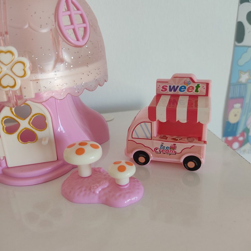 Pembe Pastel Oyuncak Ev Seti - Görsel 5