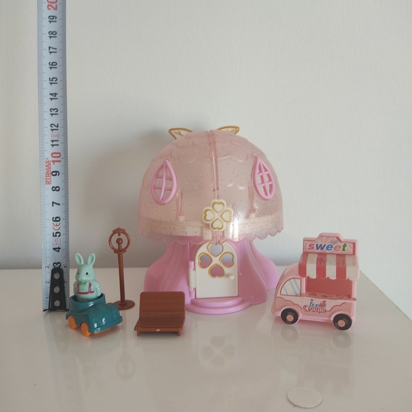 Pembe Pastel Oyuncak Ev Seti - Görsel 4