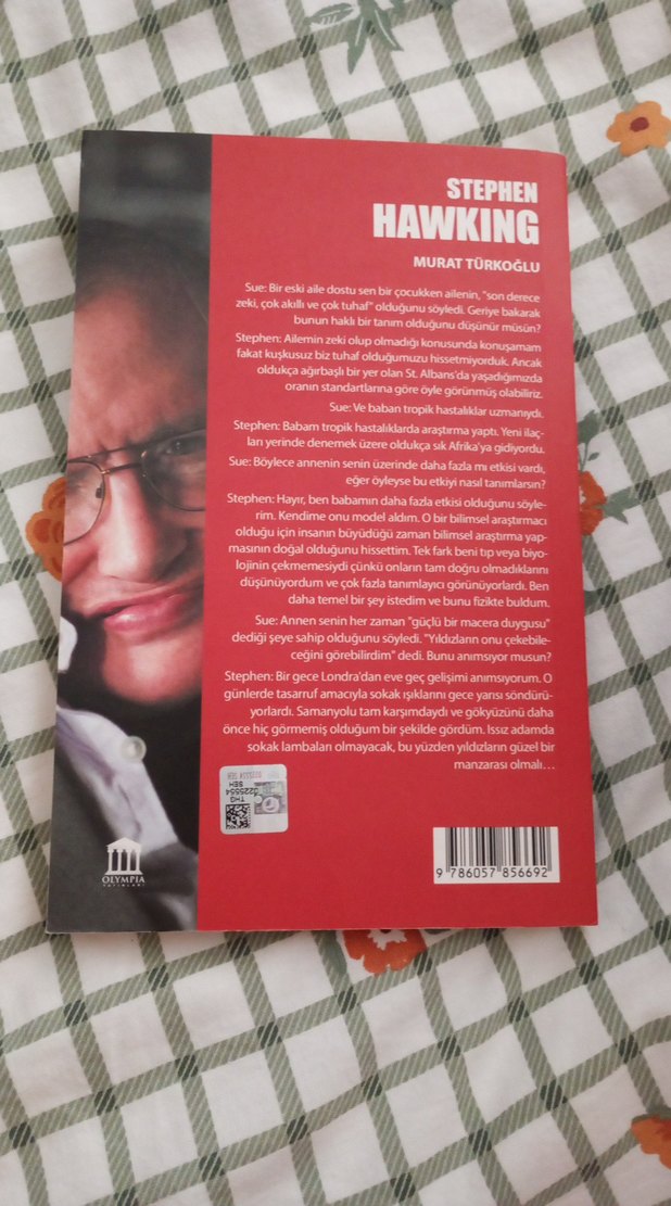 Stephen Hawking - Murat Türkoğlu Biyografi Kitabı - Görsel 3