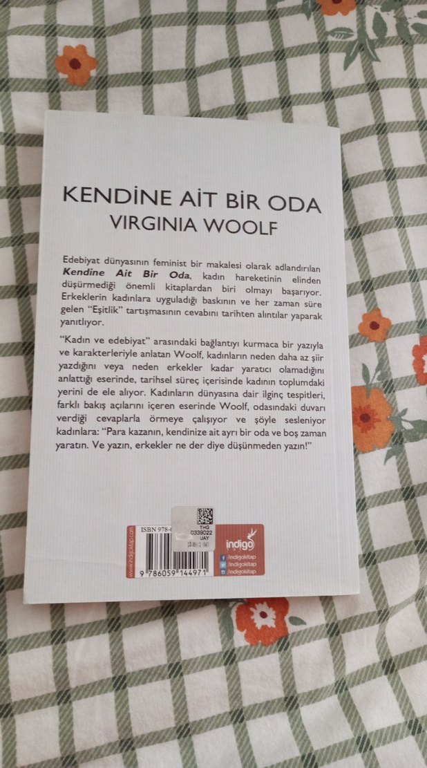 Kendine Ait Bir Oda - Virginia Woolf - Görsel 3