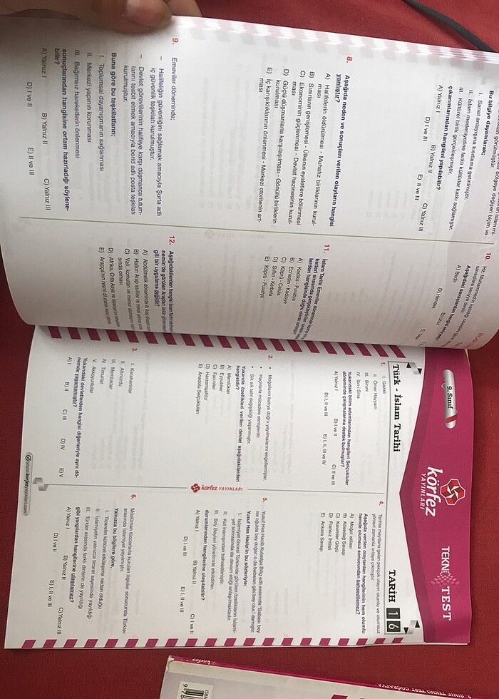 9. SINIF İNGİLİZCE TARİH COĞRAFYA - Görsel 4