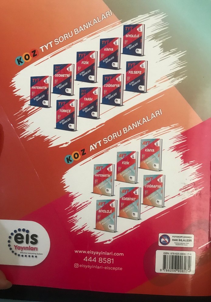 AYT Coğrafya Soru Bankası - EİS Yayınları - Görsel 5