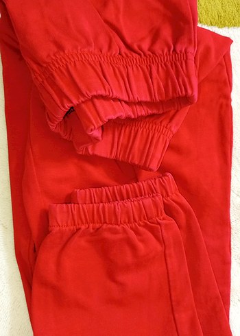 Kırmızı Baskılı Çocuk Eşofman Takımı - Görsel 7