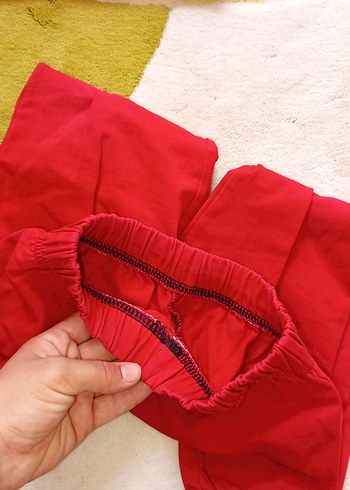 Kırmızı Baskılı Çocuk Eşofman Takımı - Görsel 6