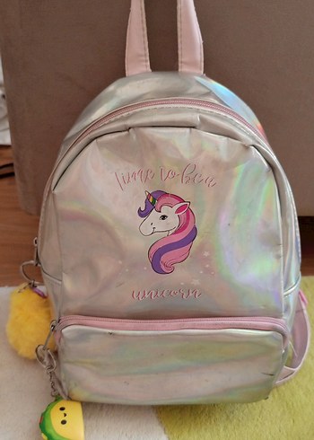 Pembe Pastel Unicorn Okul Çantası LC WAIKIKI