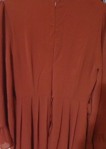 Kadın Uzun Pilili Bohem Elbise - Görsel 14