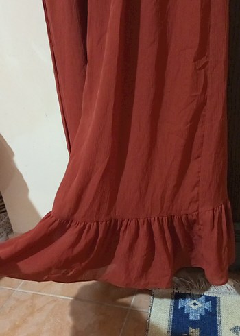 Kadın Uzun Pilili Bohem Elbise - Görsel 7