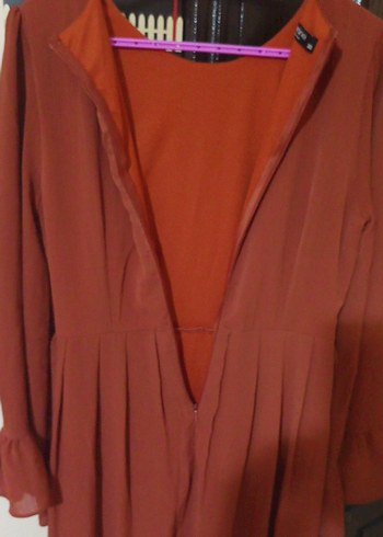 Kadın Uzun Pilili Bohem Elbise - Görsel 13