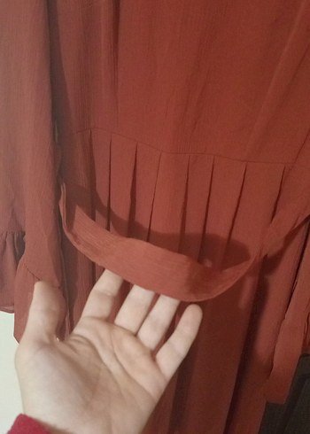 Kadın Uzun Pilili Bohem Elbise - Görsel 3