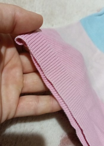 Kız Çocuk Renkli Uzun Kollu Payetli Tişört - Görsel 4